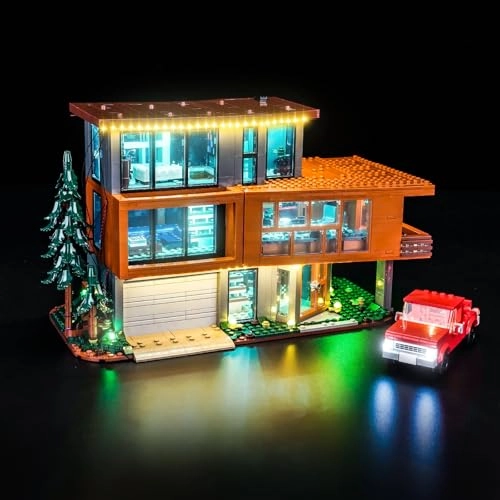 LED Lighting Compatible with Lego Ideas Twilight The Cullen House - 21354 Standard Version