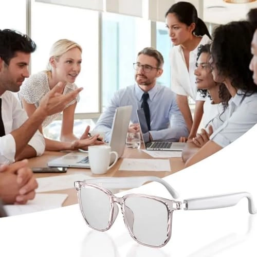 AI Smart Glasses - Wireless Bluetooth BT 5.4 Real-Time Translation