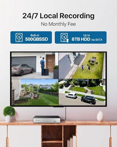 8CH 1080P CCTV Camera System