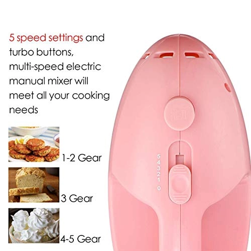 Handheld Electric Egg Beater - 125W