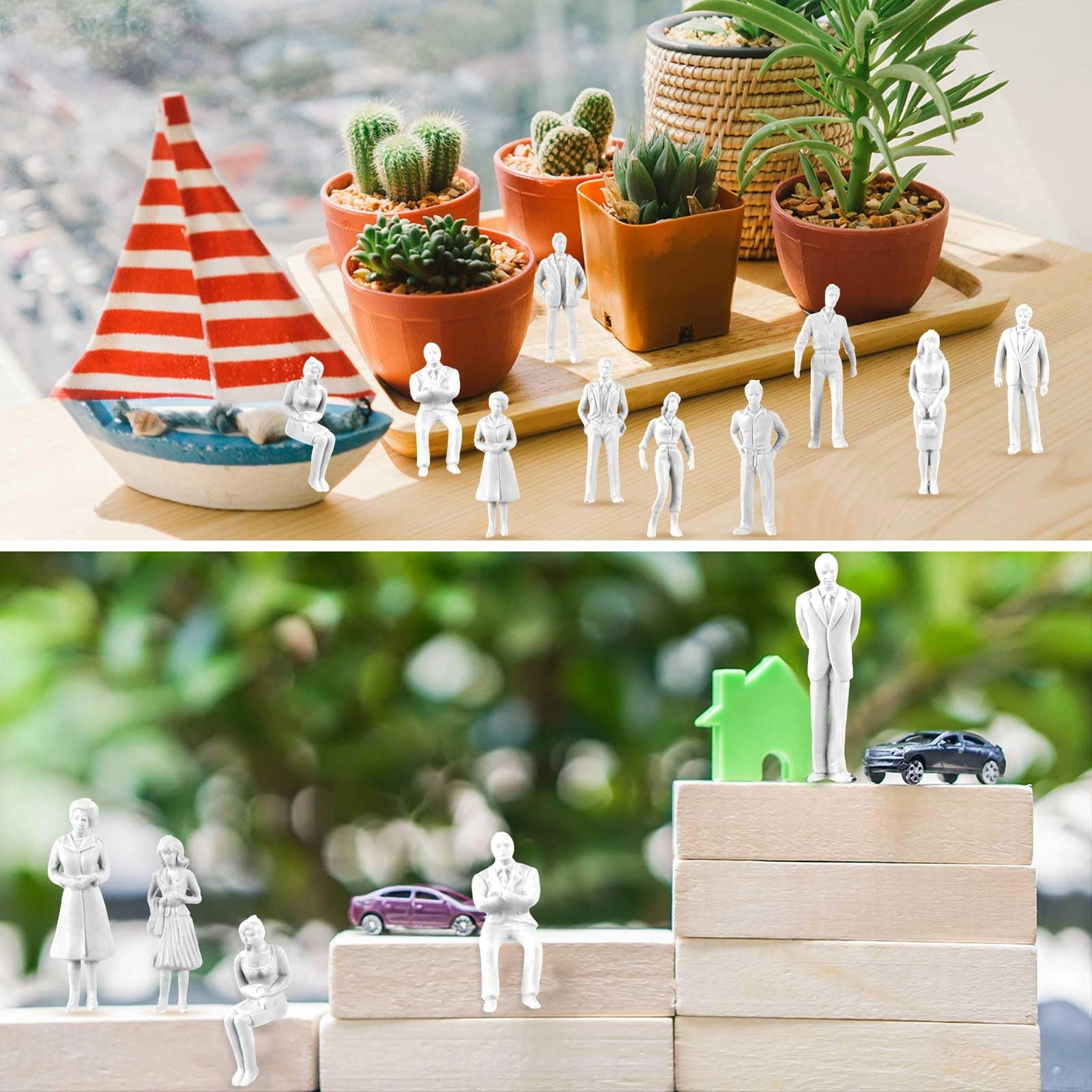 Mini People - 80 Pcs 1: 50 Scale