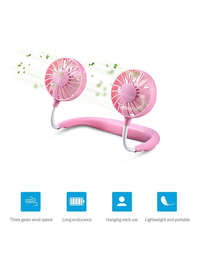 Personal Handheld Fan - Instant Cooling Rechargeable 3 Speed