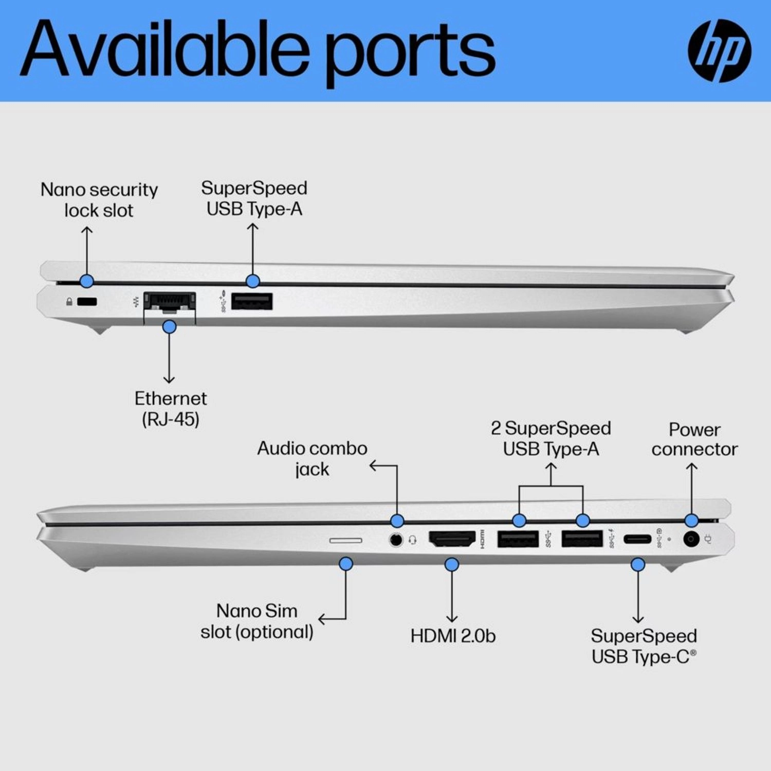 ProBook 455 G10 - 15.6'' Ryzen 7 7730U 16GB DDR4 512GB SSD