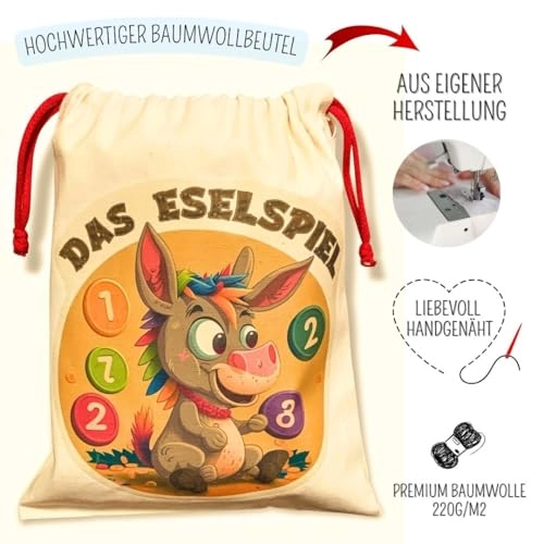 The Donkey Game - 6 to 99 years 121 pieces