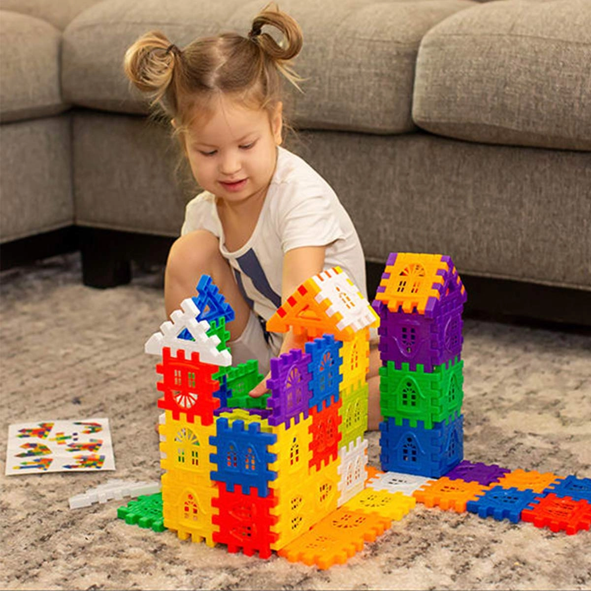 Waffle Blocks - 96 pcs