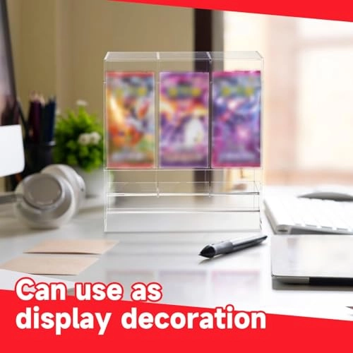 Acrylic Booster Pack Dispenser