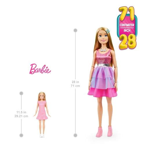 Barbie Large Dolls - 28-Inch Caucasian Ages 3+