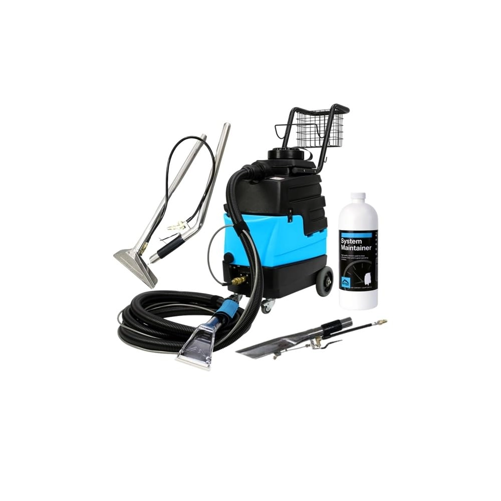 TTS Products 8070 - Heated Carpet & Upholstery Extractor + 3601 - System Maintainer (1 Qt) + 10-1428 - 12" 2 PIECE SINGLE JET WAND + 10-0498 - CREVICE TOOL