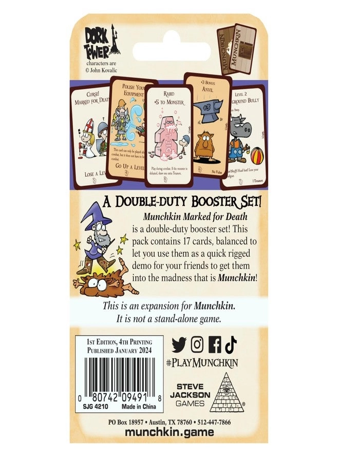 Munchkin: Marked for Death