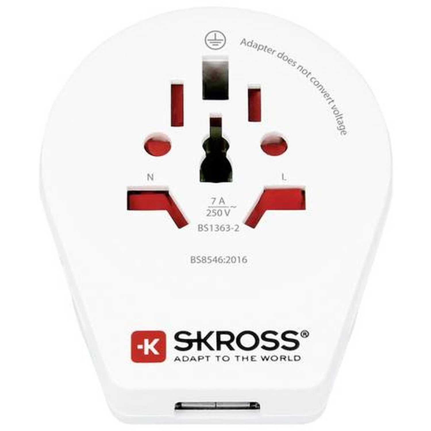 Skross 1500267 - Euro, Australia/China, UK, USA/Japan, Switzerland, Italy, Brazil