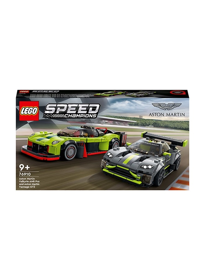 Aston Martin Valkyrie AMR Pro + Aston Martin Vantage GT3 (76910)