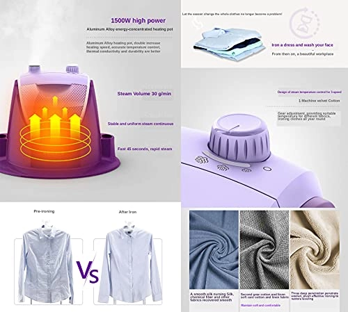 Vertical Garment Steamer - 1500W 1.2L