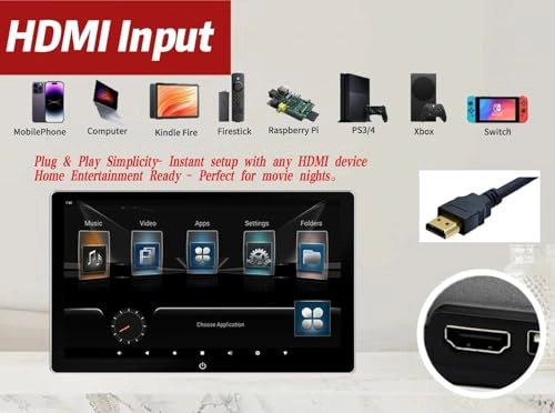Android Headrest Monitor - 10.1 Inch