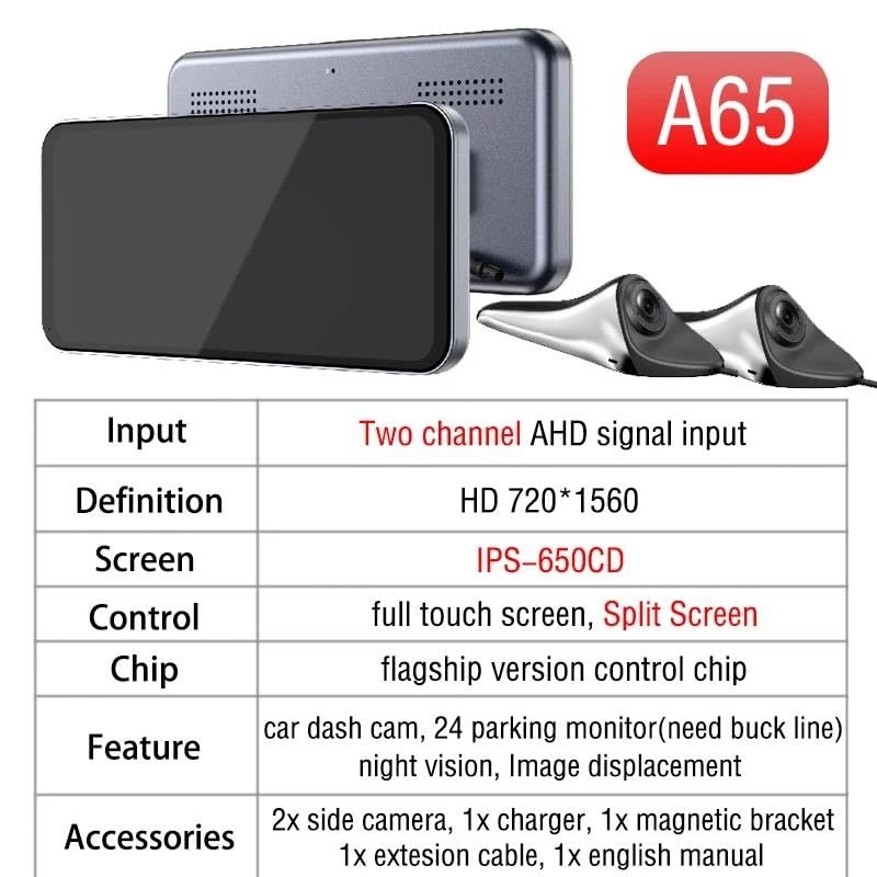 Universal Backup Camera - Night vision 720/1080 pixels