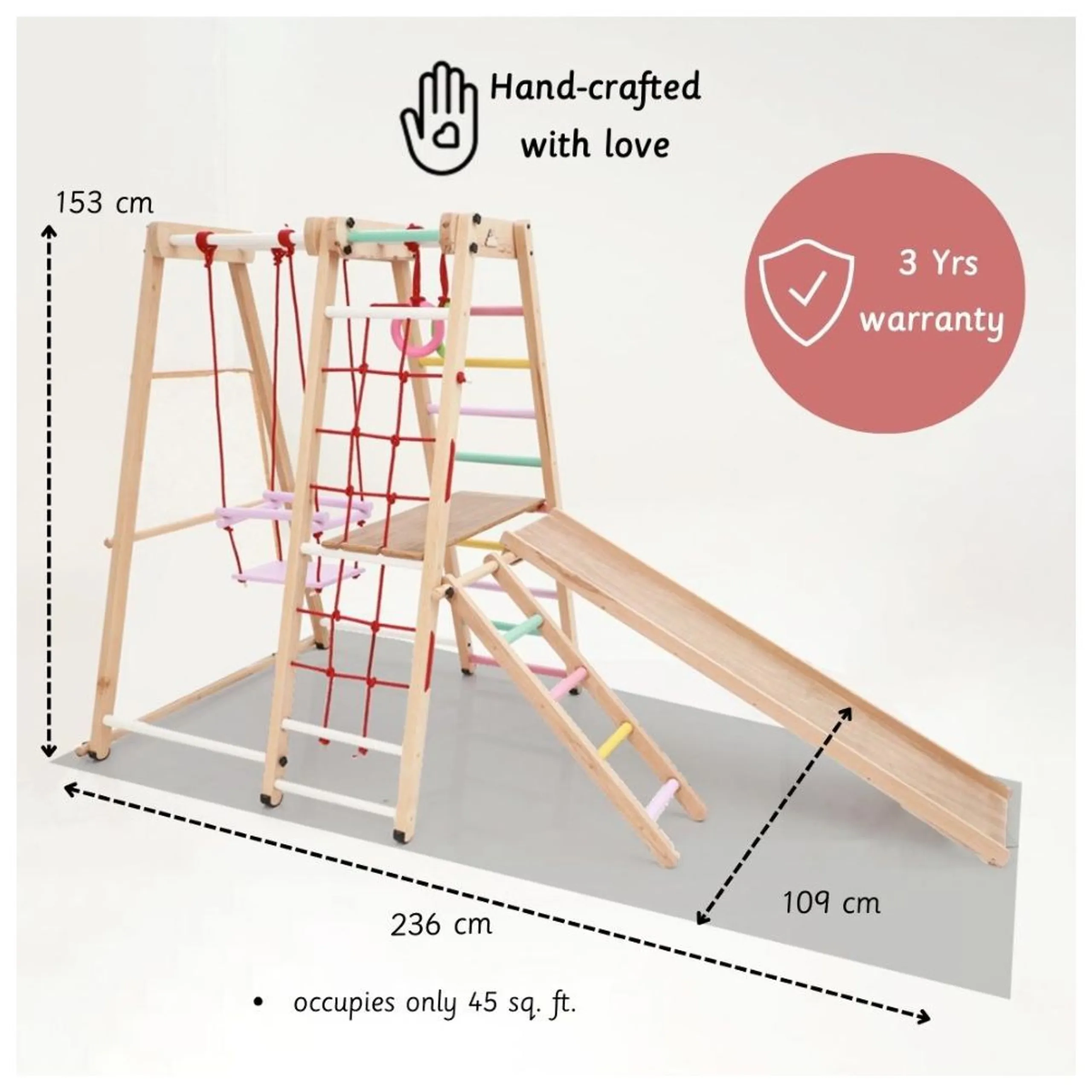 Ultimate Jungle Gym - 6-in-1 90kg