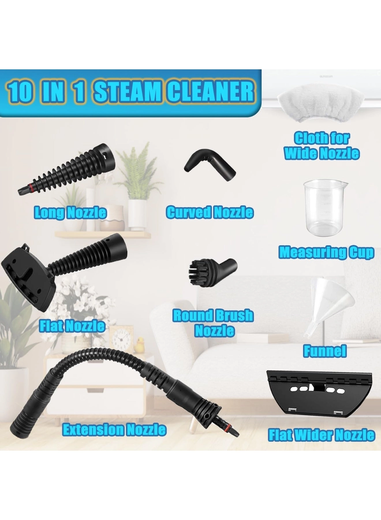 Handheld Steam Cleaner - 2.8-3.2Bar 350 ml