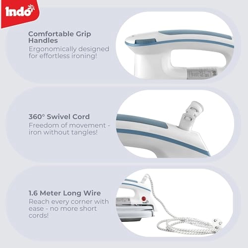 ALEXIA-IR-PRO - 1000W PTFE Black Soleplate