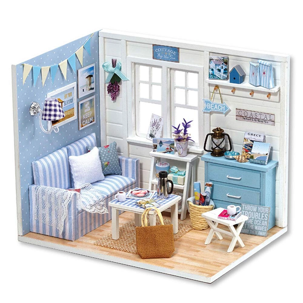 DIY Miniature Dollhouse Kit - Warm Moment 1:24