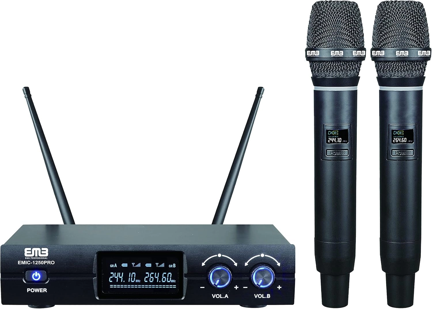EMB EM-200W - 2 Microphones FM