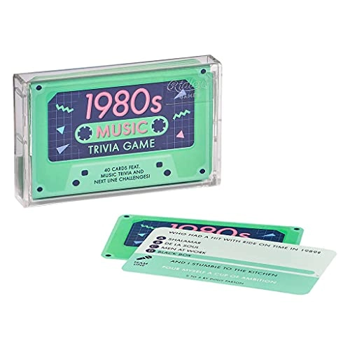 1980s Music Trivia - Card Game