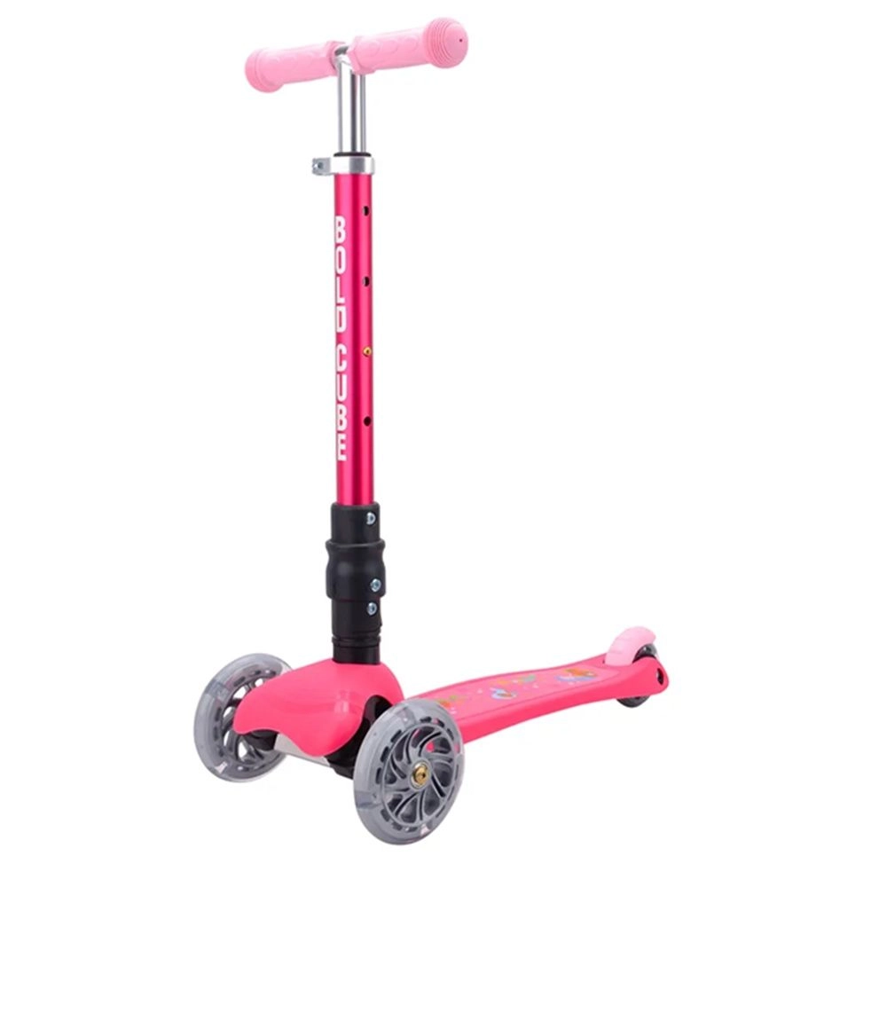 Teeny 3-Wheel Kick Scooter – LED Foldable
