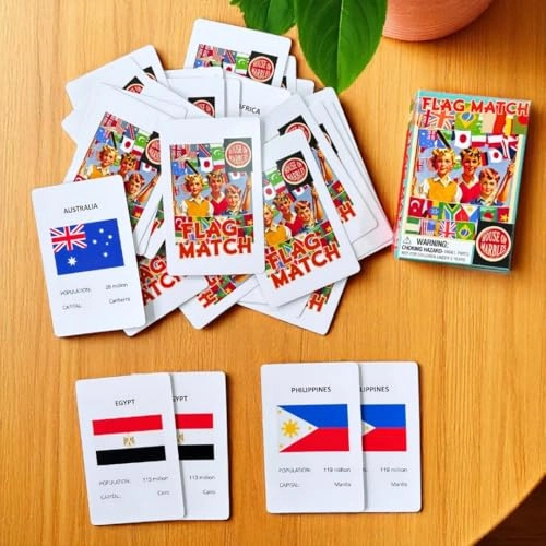 Flag Match - Card Game