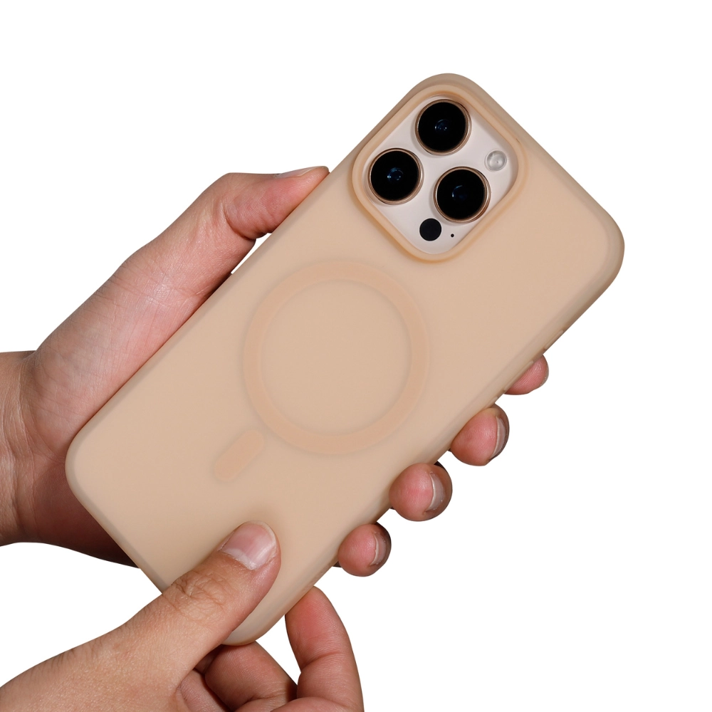 Airify Ultra-Thin Semi-Transparent Silicone MagSafe Case for iPhone 16 Pro