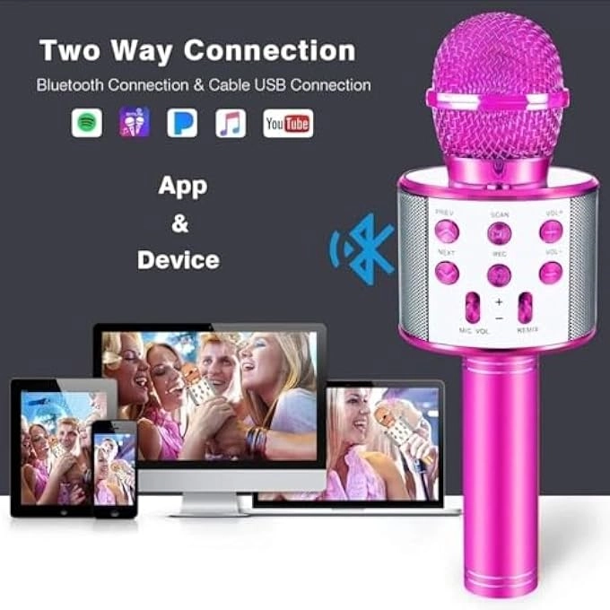 WIRELESS BLUETOOTH MICROPHONE