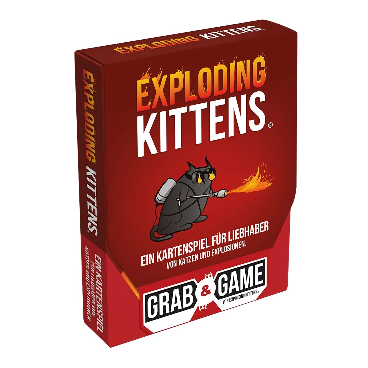Exploding Kittens: Grab & Game - Card Game (German)
