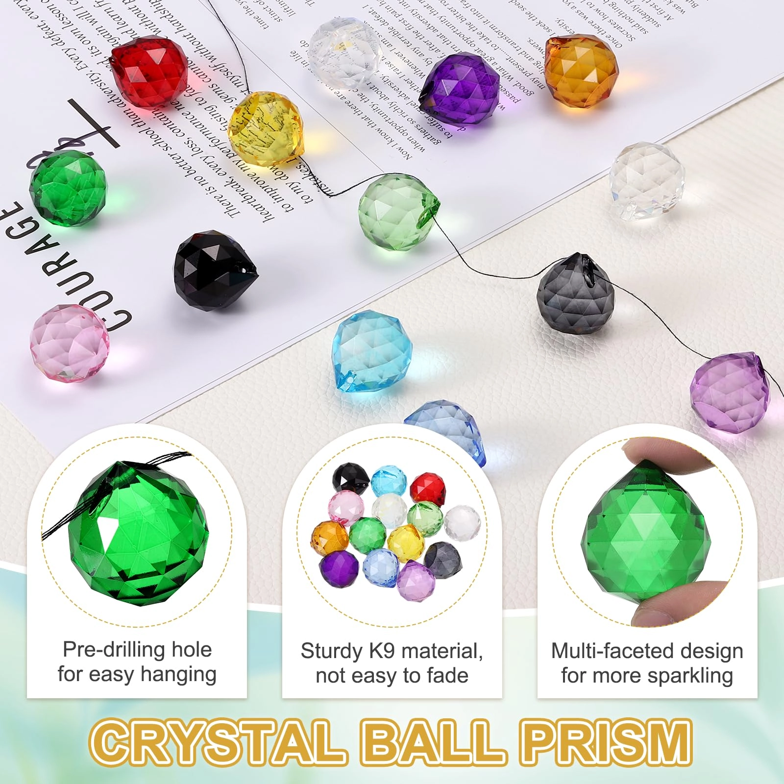 Crystal Ball Prism - K9 Crystal