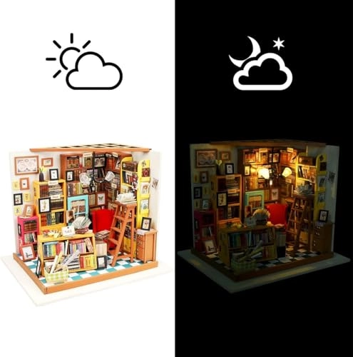 DIY Miniatures Dollhouse Kit - Emily's Florist 1/24