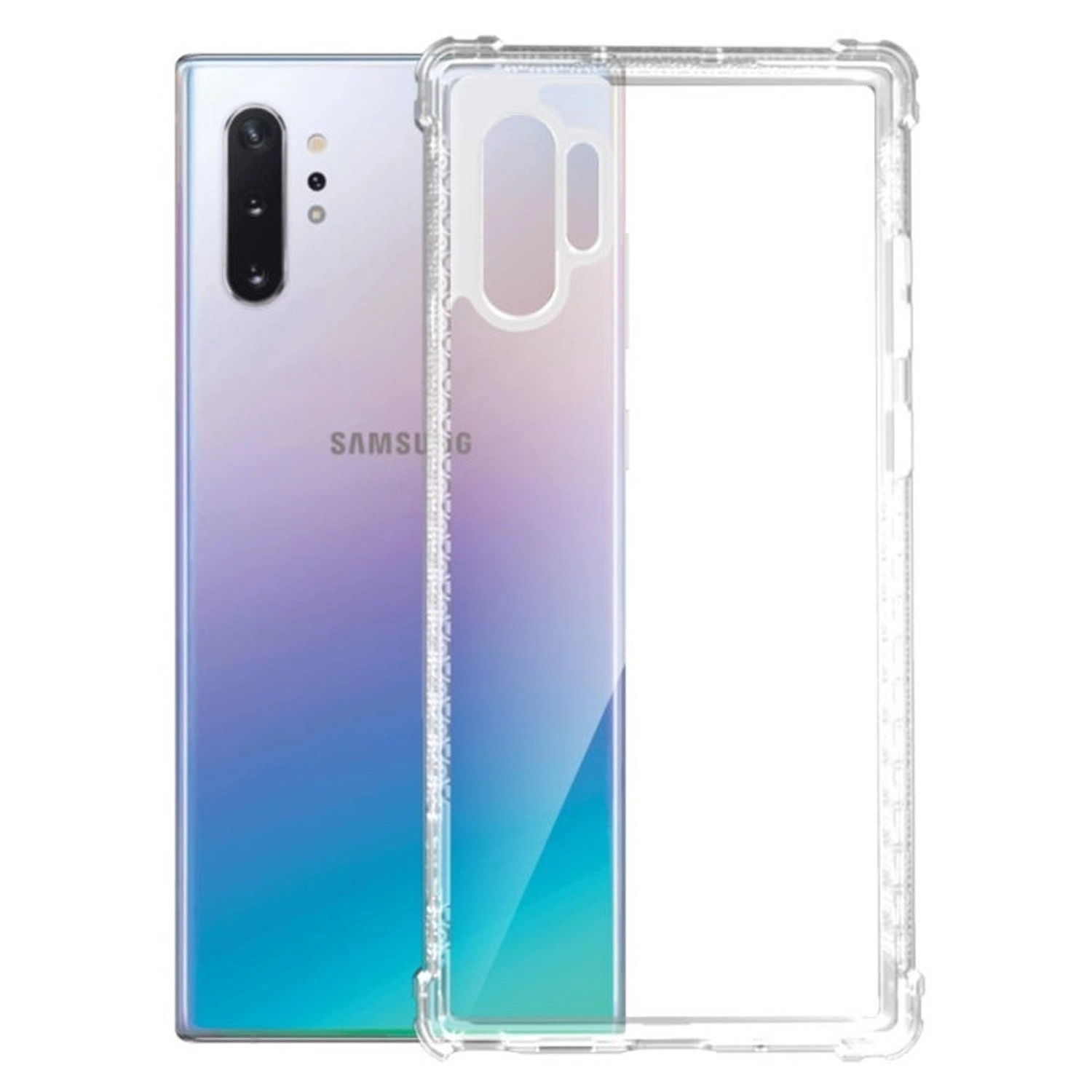 Screen Protector + Case for Galaxy Note 10 Plus