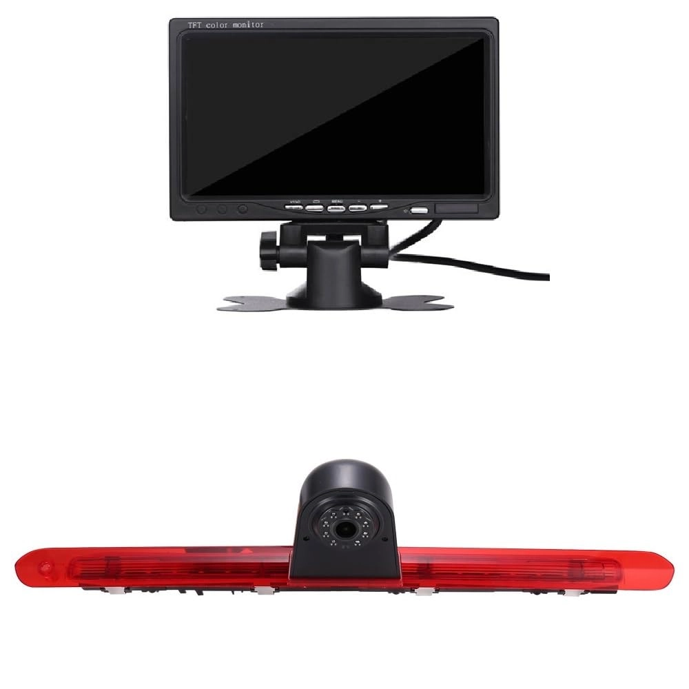 jochaly Reverse Monitor + Brake Light Car Camera - Night vision
