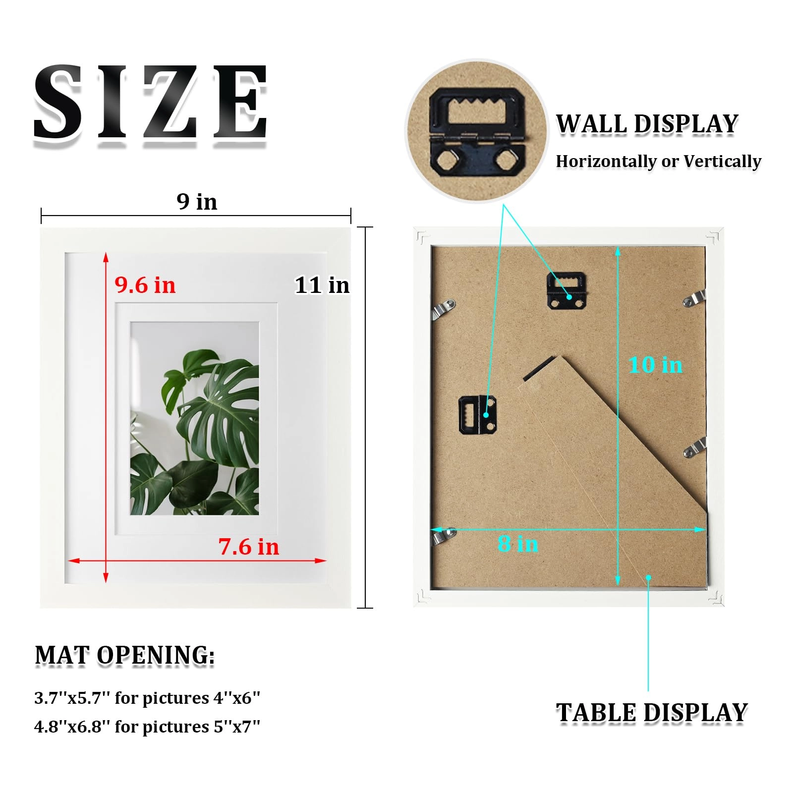 8x10 Picture Frames - 8x10 4