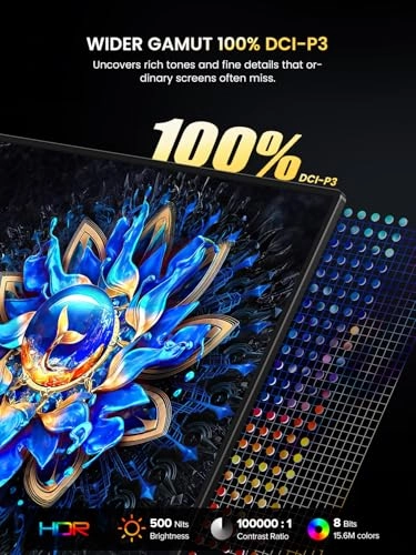 4K OLED Portable Monitor - 3840 x 2160 13.3 Inches