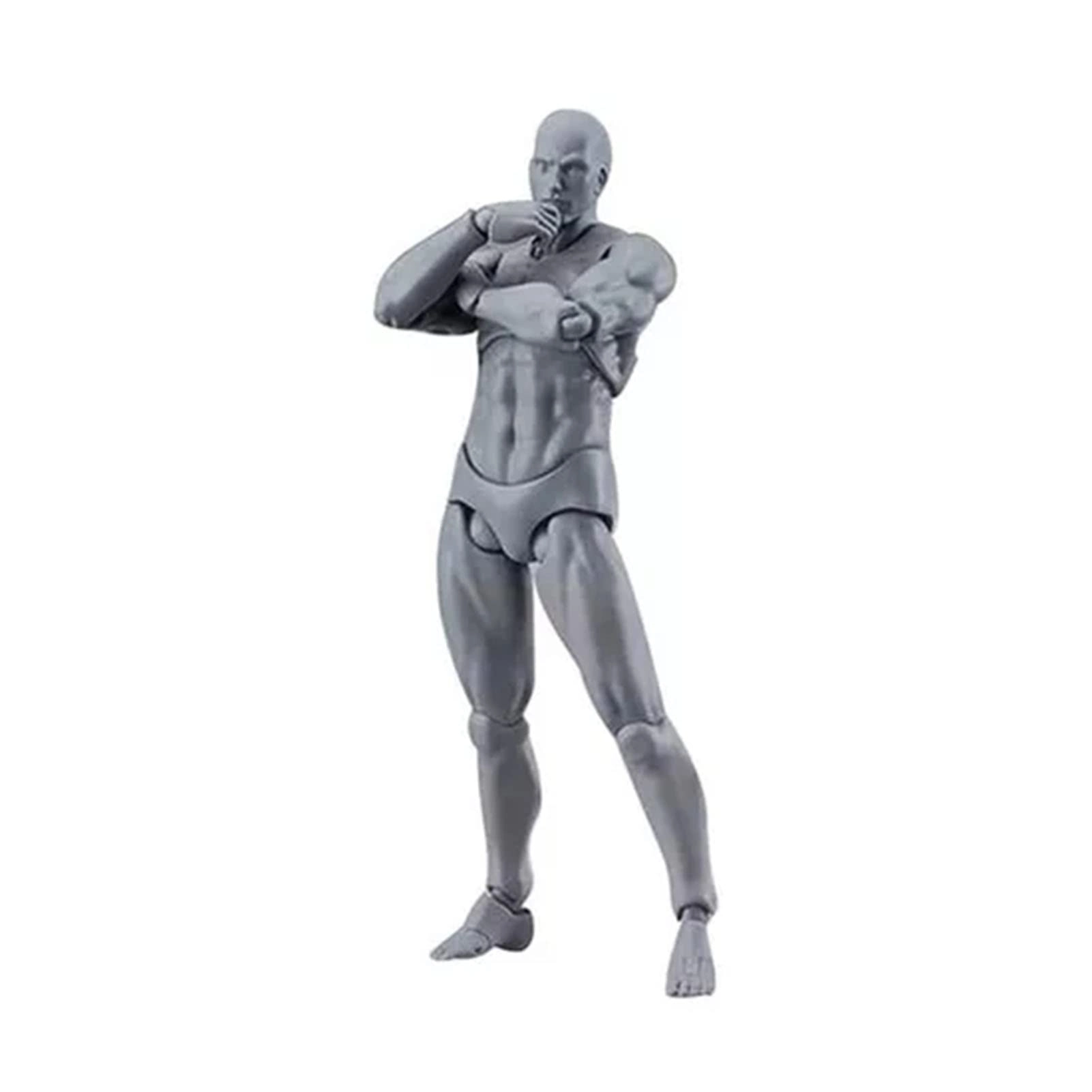 Drawing Figure Model - PVC Adjustable Stand
