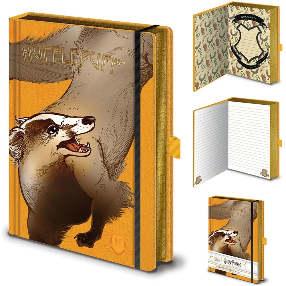 PYRAMID POSTERS Warner Bros Harry Potter - Intricate Houses Huffelpuff A5