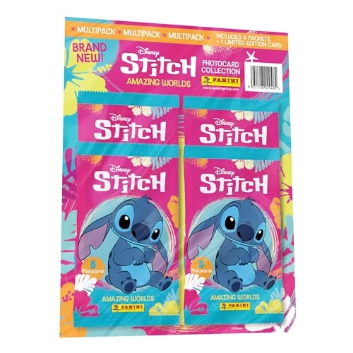 Stitch Amazing Worlds Photocard Collection - 108pcs
