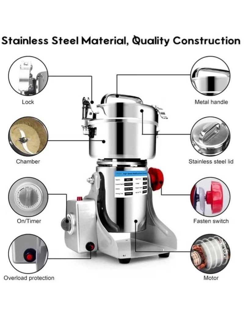 Electric Grinder - 304 Stainless Steel 36000 RPM