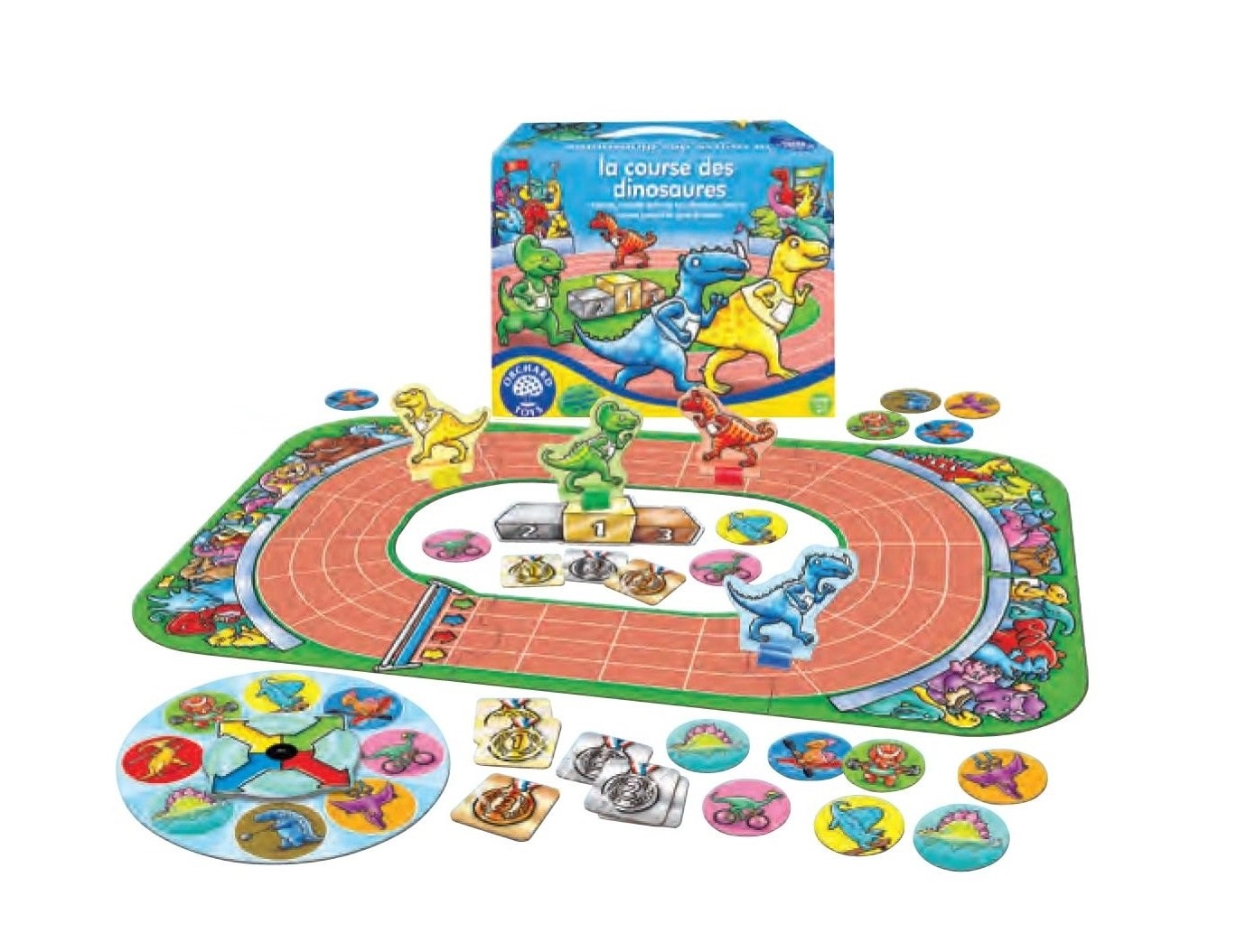 Orchard Toys Dinosaur Race Counting And Matching Game - 3 years+