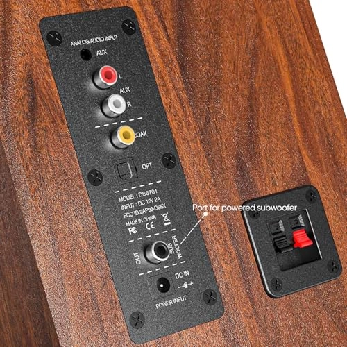 Bluetooth Bookshelf Speakers - pair 30W X 2