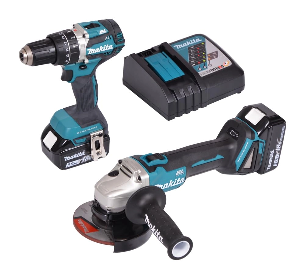 Makita DLX2210TJ1 - 2 x 5.0 Ah 18 V