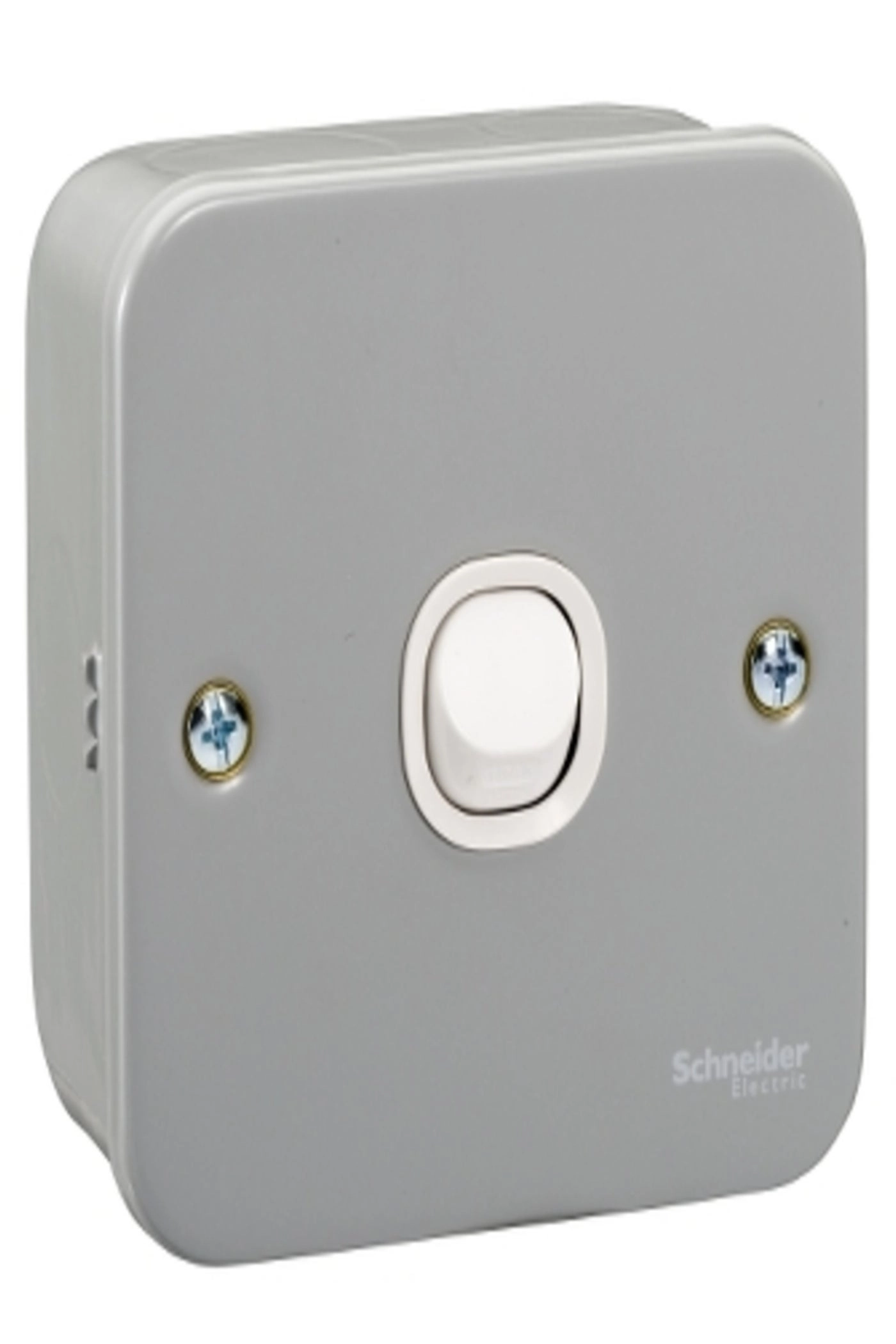 Schneider Electric ESM31/2/3A 1-Gang 2-Way Switch - Metal Clad Surface