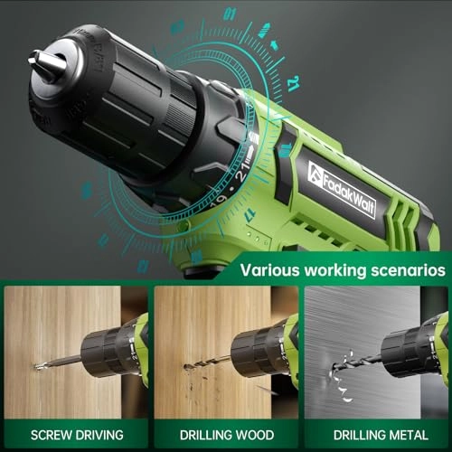 Cordless Drill - 20V 30 N.m