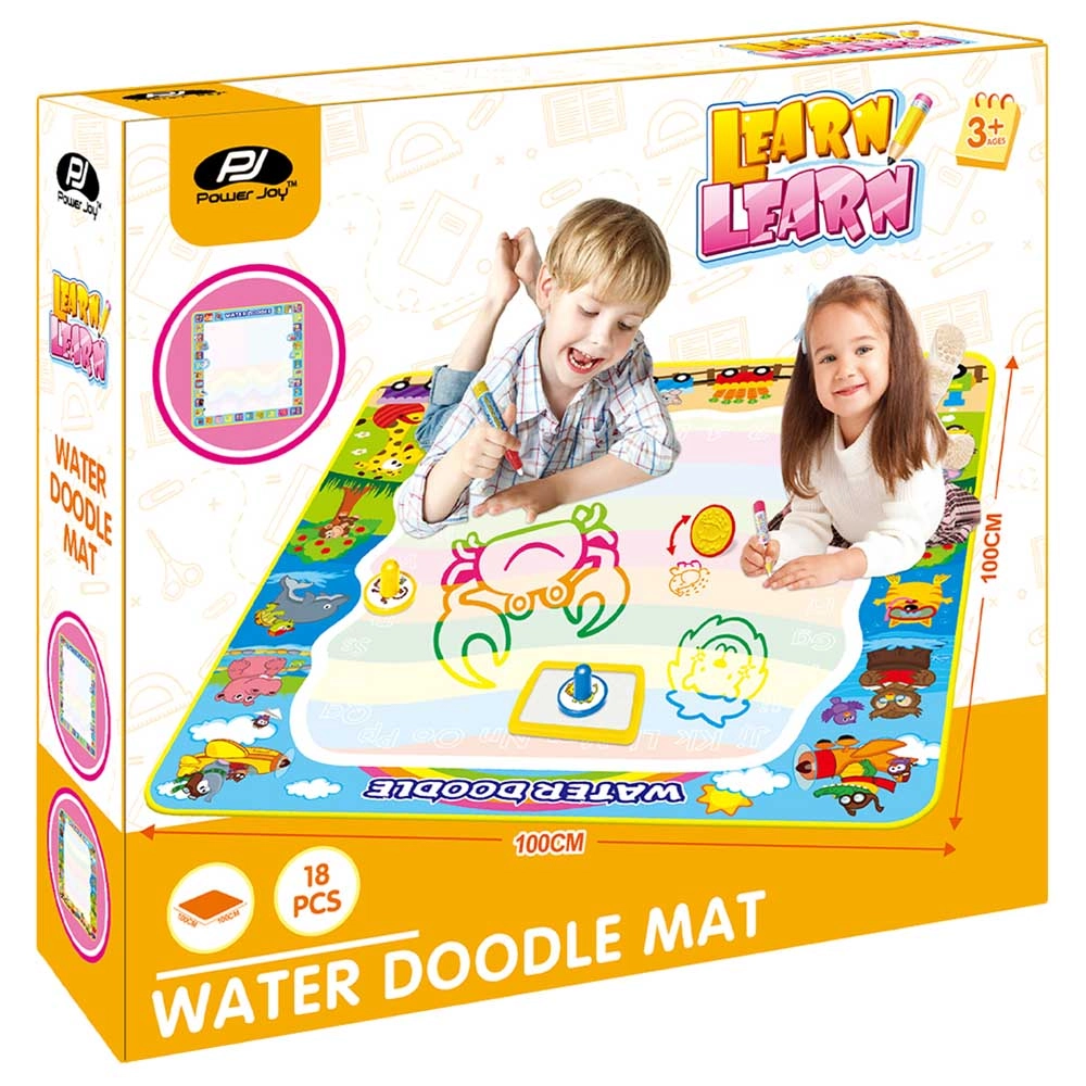 Learn Water Doodle Mat - 3+ 18 pieces