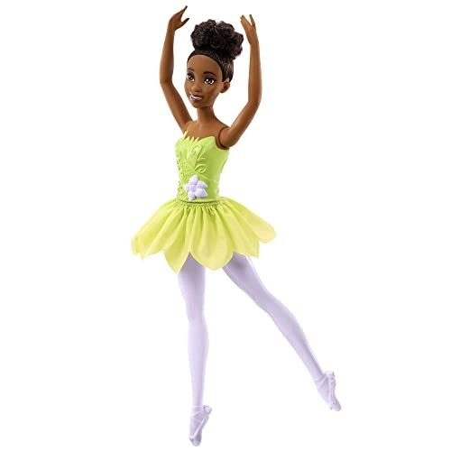 Tiana Ballerina Doll - Plastic Poseable Ages 3+