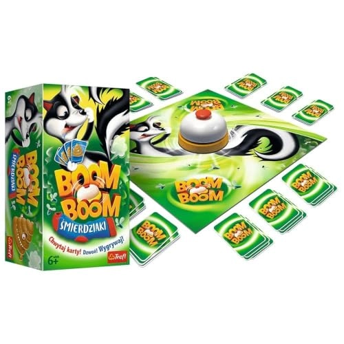 Boom Boom Dead - Card Game with Bell (Polish)