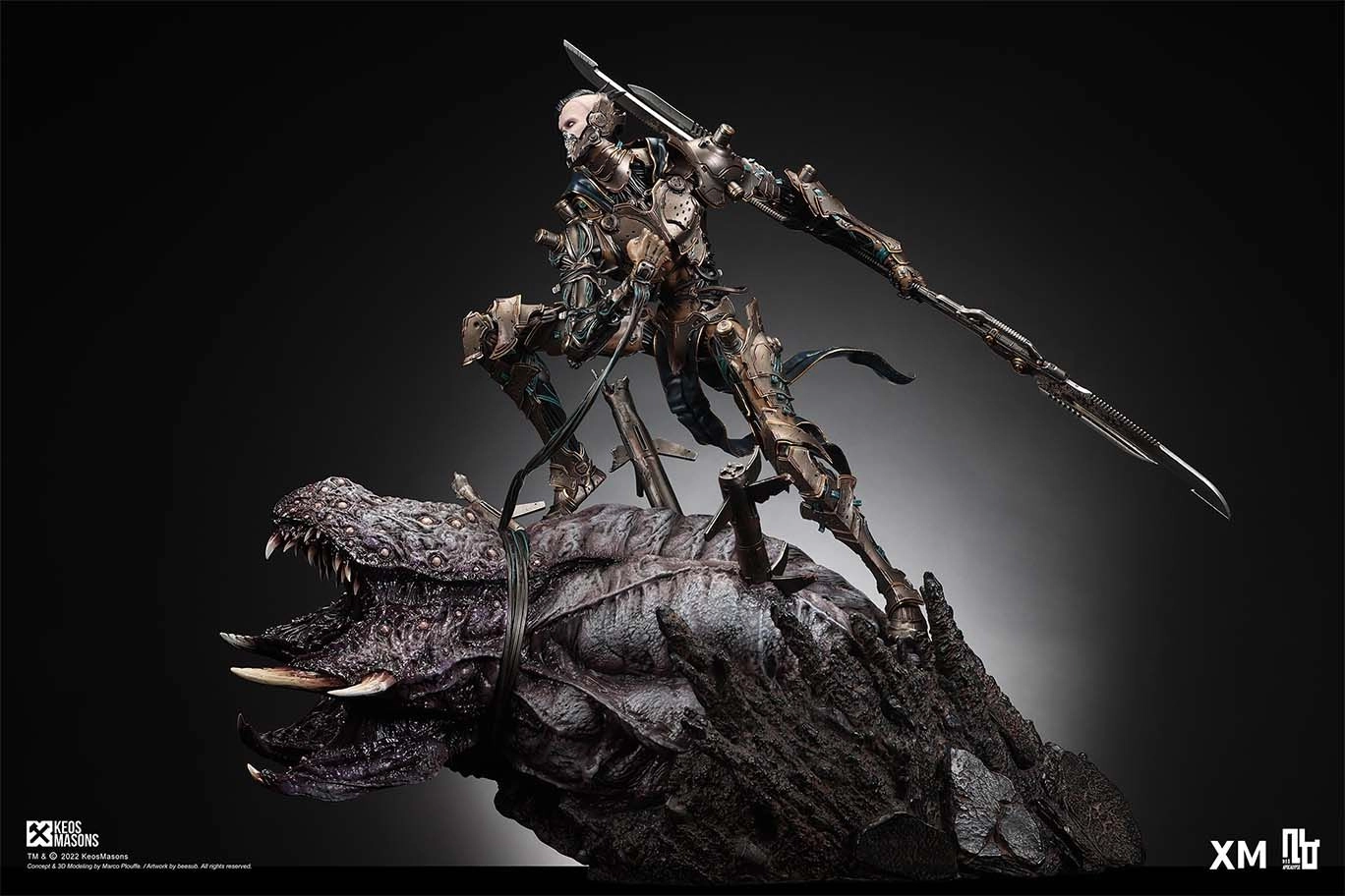 Famine - The Four Horsemen - 1/4 Scale Polystone Statue