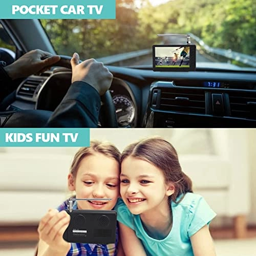 Portable Digital Television - 1080p 5 Inches