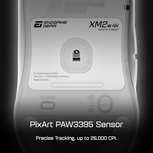 XM2w 4k Gaming Mouse - Radio Frequency, USB
